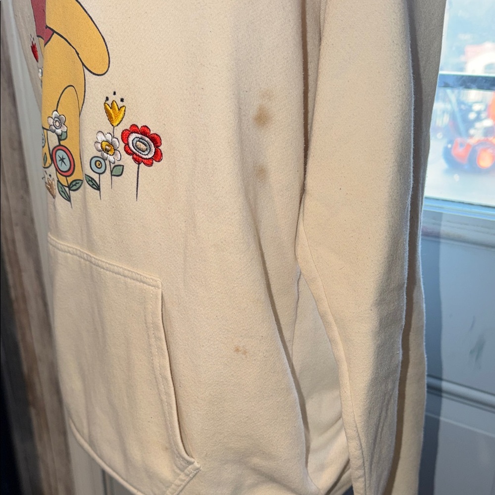 Disney Cream Hoodie with Winnie the Pooh Design - Picture 3 of 3